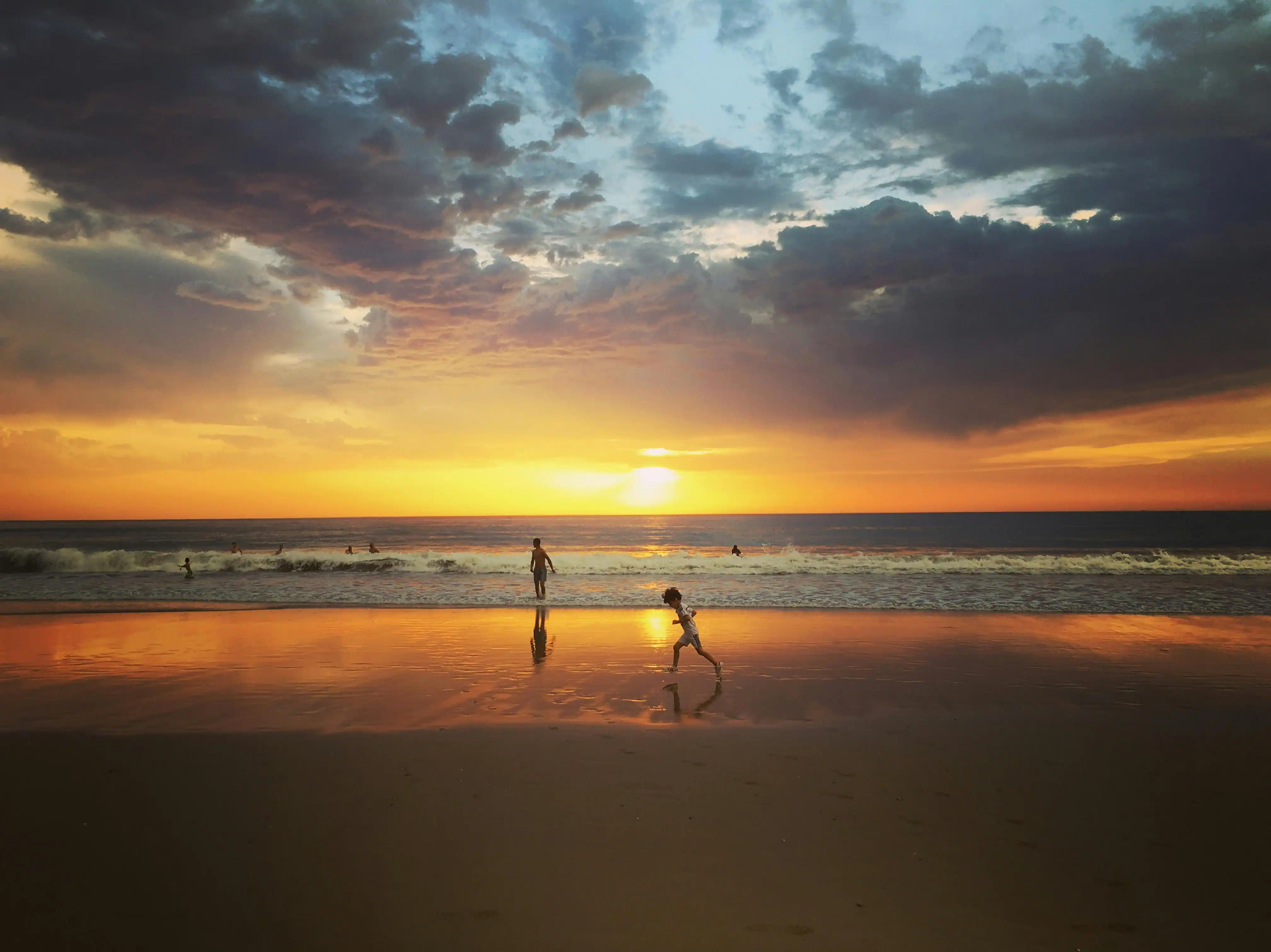 Plage au sud du Maroc